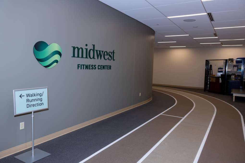 Midwest Fitness Center Indoor Walking Track