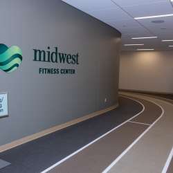Midwest Fitness Center Indoor Walking Track