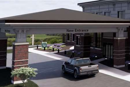 Photo for On Sept 3, use new South Entrance to access Clinic, Rehabilitation Services, and Galena Roasters Bistro at Midwest Medical Center